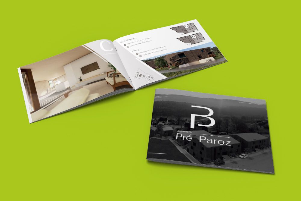 Brochure du Pré Paroz de la Municipalité de Saicourt