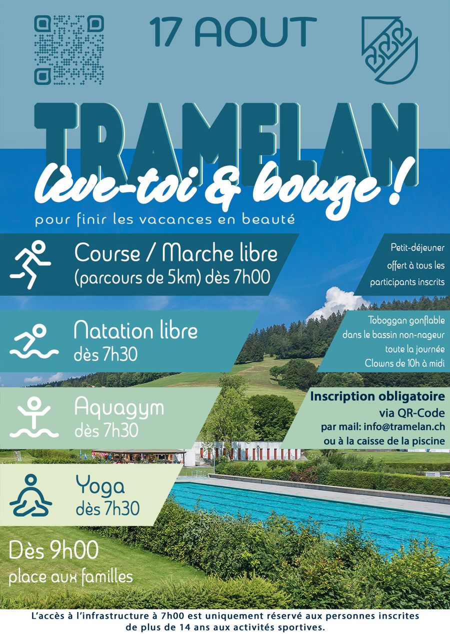 Affiche Tramelan lève-toi et bouge