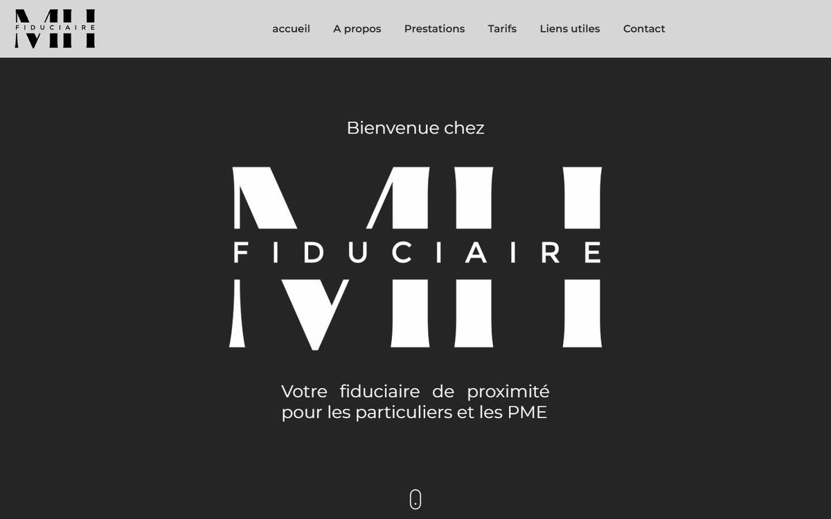 Site de MH Fiduciaire