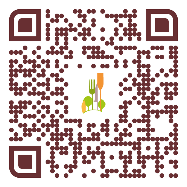 Code QR de la carte des crêpes en allemand