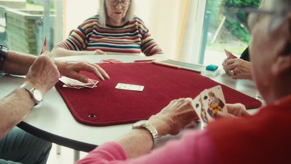 Partie de cartes, image du film
