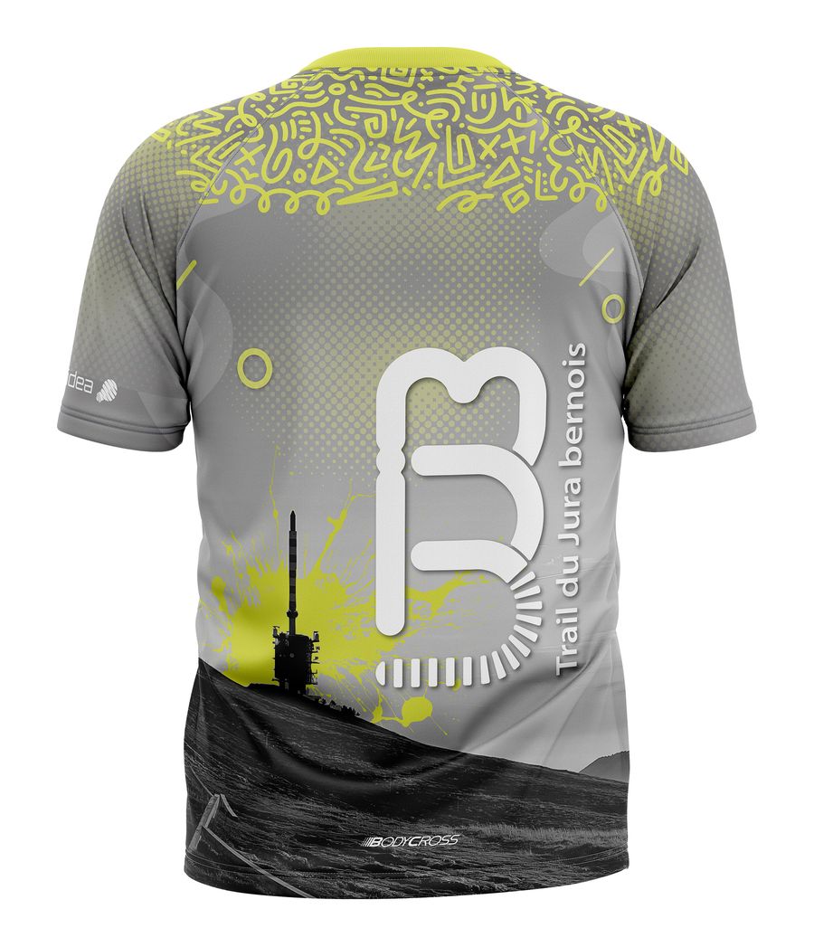 T-shirt technique UTJB 2025, dos