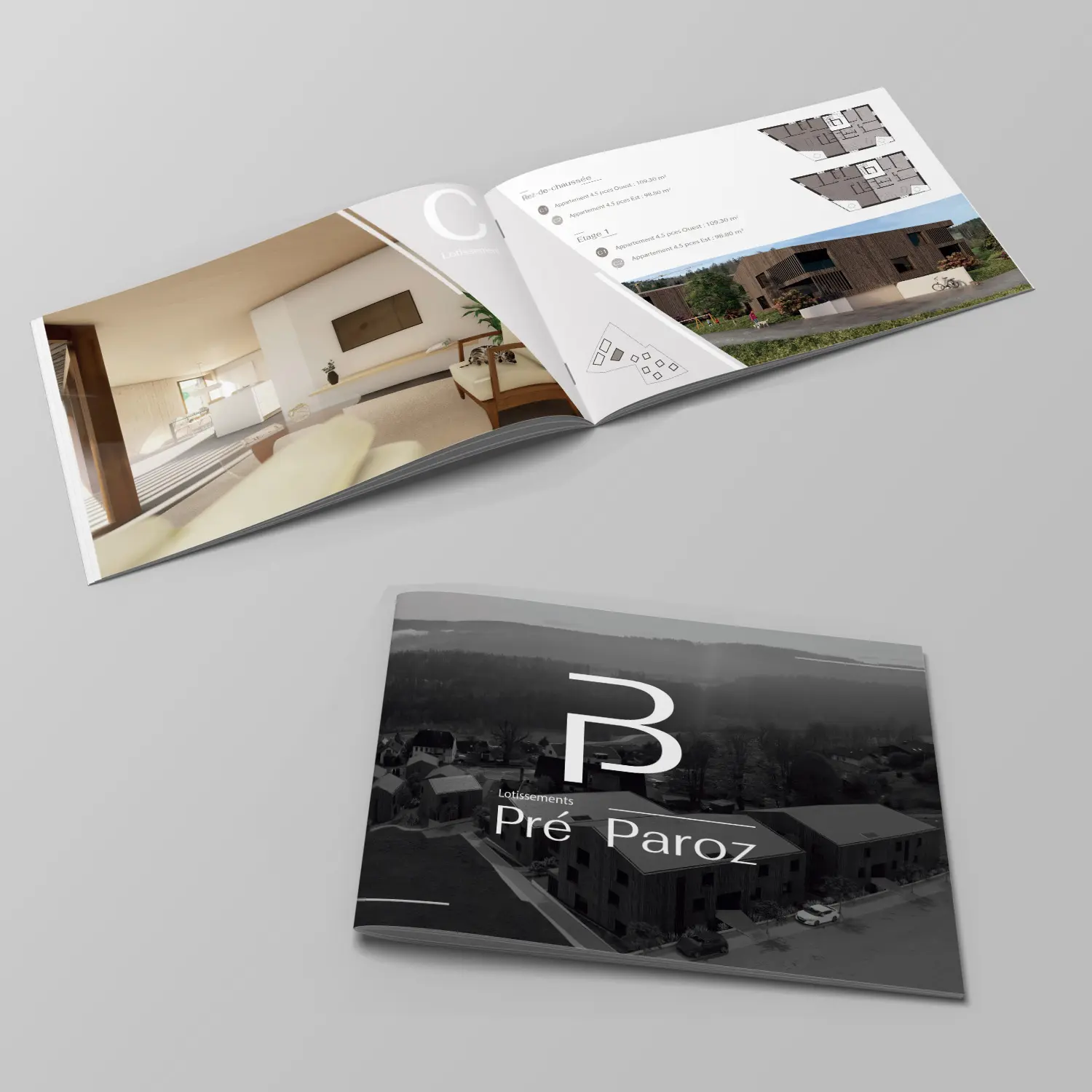 Brochure promotion immobilière Pré Paroz