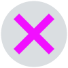 Cross Round Grey