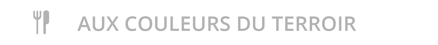 Titre Aux Couleurs du Terroir